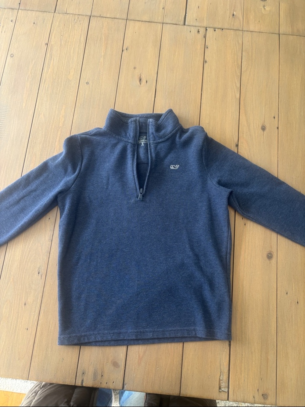 Vineyard Vines Dark Navy Half-Zip Sweater